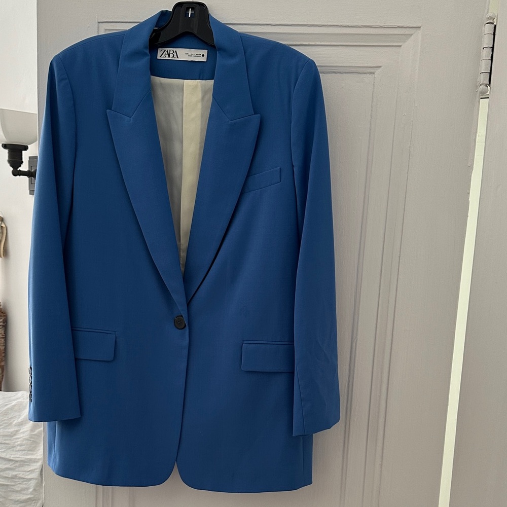 Cobalt blazer